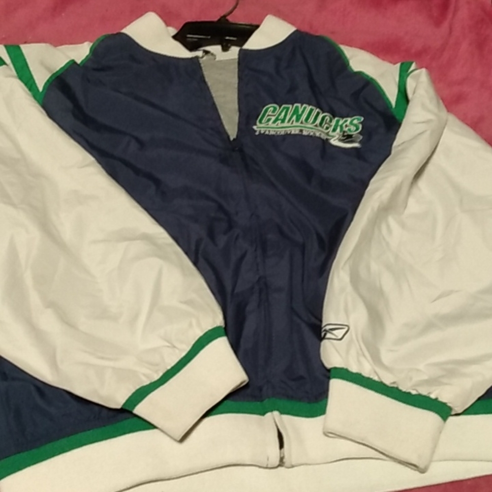 Kids Vancouver Canucks windbreaker
